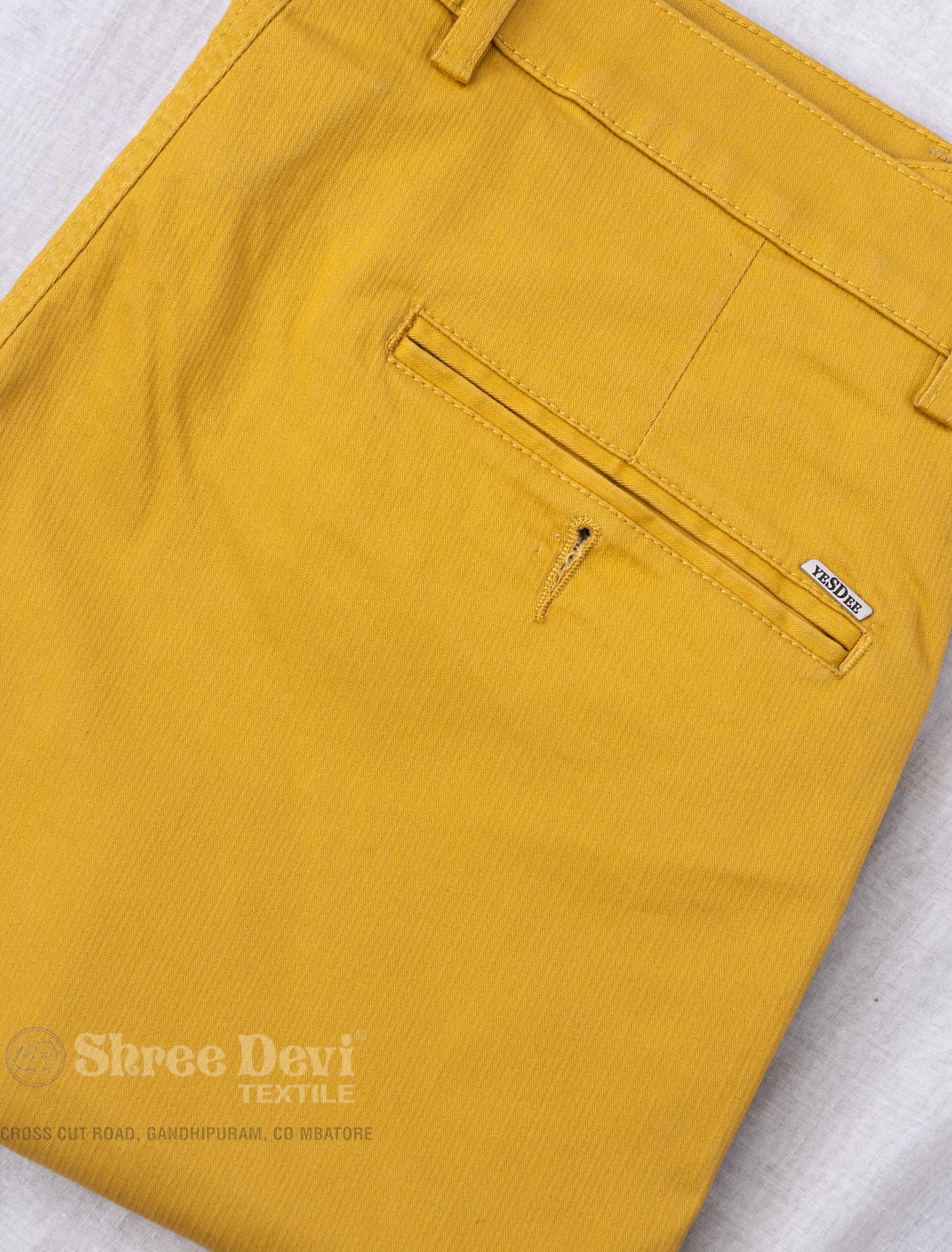 Shree Ram Men's Wear Slim Fit Checks Formal Trousers
