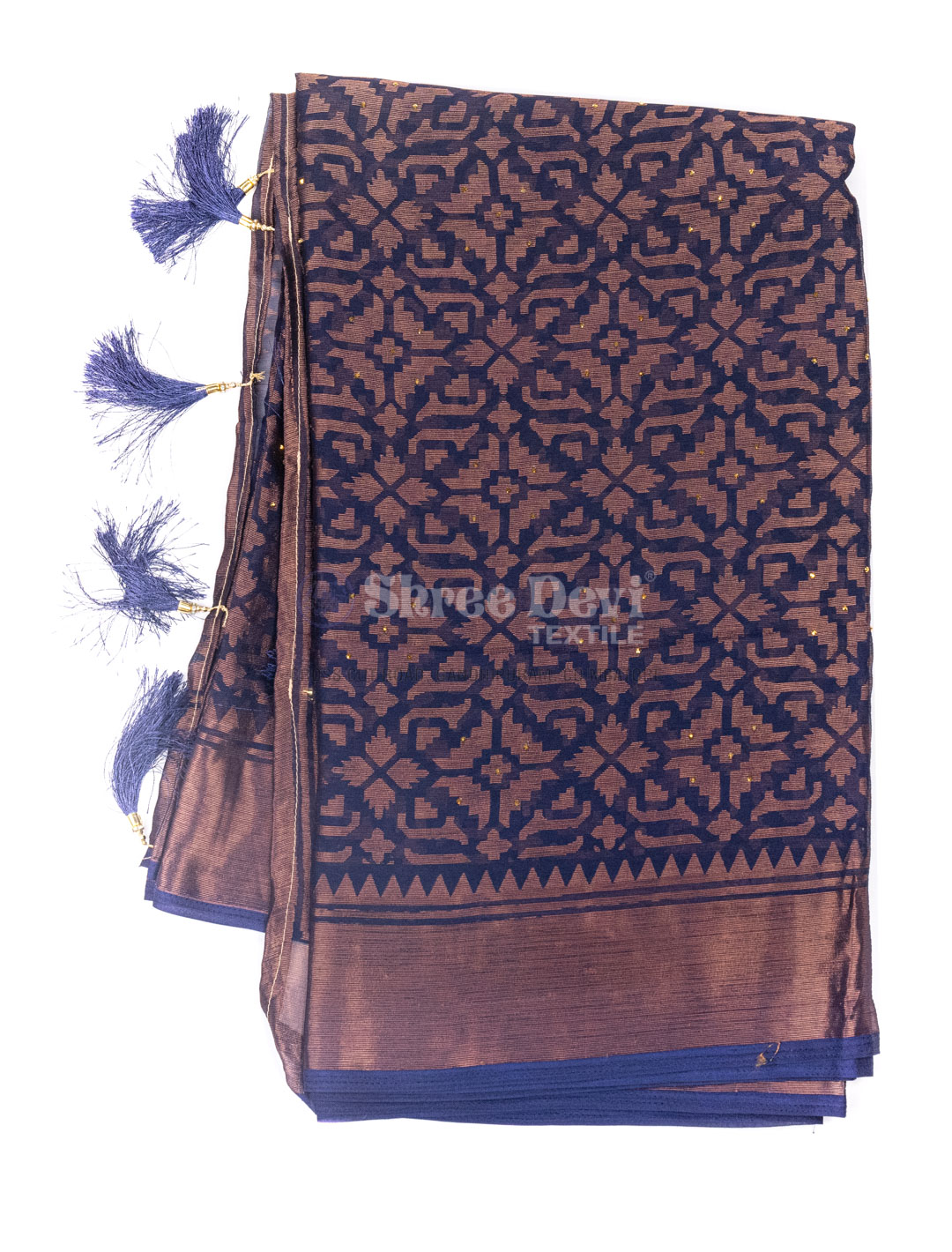 Shreedevi Textile Coimbatore Multi Coloured Synthetic Crepe Saree-14102 |  Women dress collection, Crepe saree, Saree designs