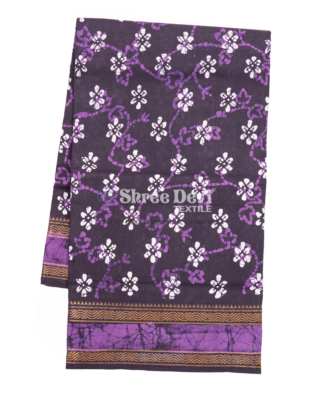 Steel Gray Jute Cotton Saree