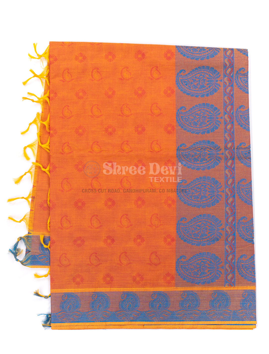 Print Advertisement for Sridevi Silks and Textiles,Chennai